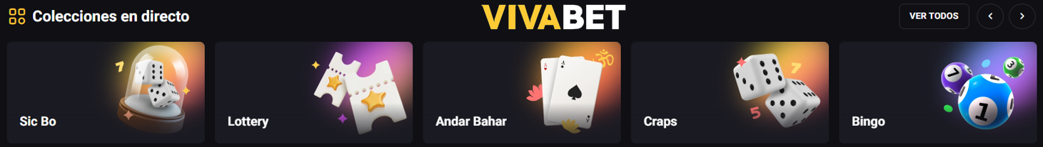 Vivabet Live Casino